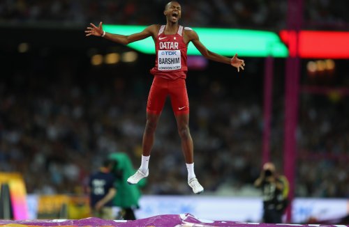 Barshim jumps for joy at London 2017 World Championships.jpg