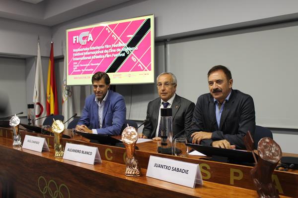 Launch of the International Athletics Film Festival (FICA) in Madrid (IAAF)