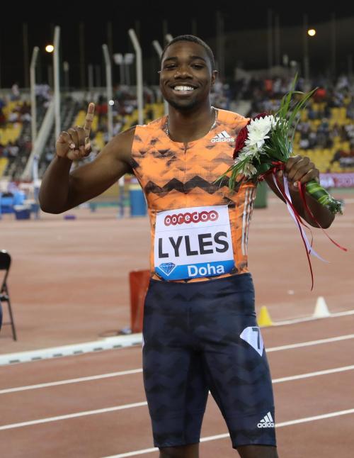 USA's Noah Lyles had a stunning upset with first place in the Men's 200m.jpg