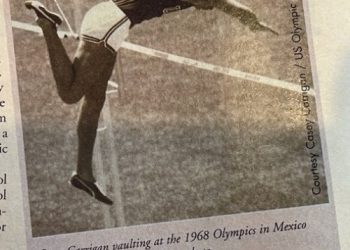 Casey Carrigan (1968): High School athletes who made the U.S. Olympic Team, from the Athletes Only Archives (2004), by Mark Winitz and James Dunaway