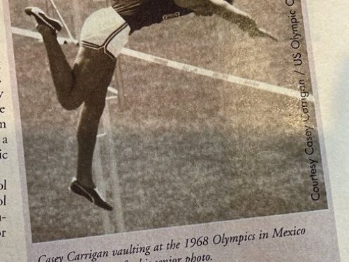 Casey Carrigan (1968): High School athletes who made the U.S. Olympic Team, from the Athletes Only Archives (2004), by Mark Winitz and James Dunaway