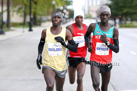 Sammy Wanjiru: I am running in Abu Dhabi, by Alfons Juck, Note by Larry ...