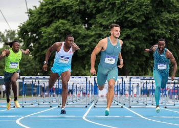2022 USATF NY Grand Prix: Devon Allen battles Grant Holloway, takes the win and runs #3 all time with 12.84!