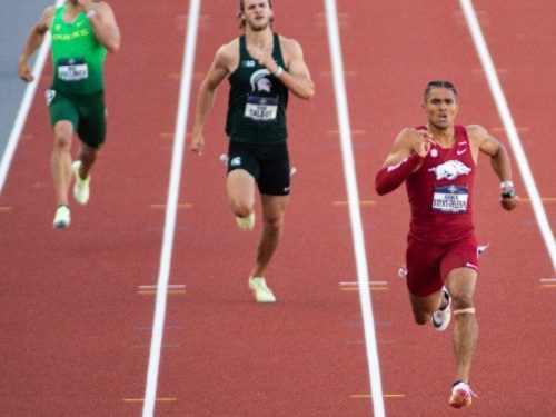 2022 NCAA Outdoor Track & Field Championships, D 1: Men’s decathlon, day one, by Elias Esquivel, SOJC Track Bureau
