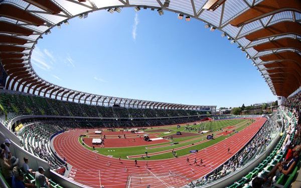 What happened to the crowd at Eugene?