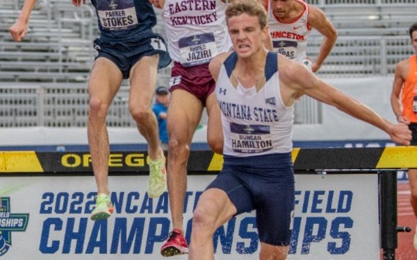 2022 NCAA Outdoor Track & Field Champs, D I, Day 3: Ahmed Jaziri wins fastest steeple since 1979 in close finish! by Aaron Heisen, SOJC Track Bureau