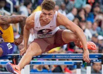 2022 NCAA Outdoor Track & Field Champs, D I, day 3: In the 110m hurdles, it’s the Trey Cunningham show, by Elias Esquivel, SOJC Track Bureau