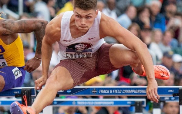 2022 NCAA Outdoor Track & Field Champs, D I, day 3: In the 110m hurdles, it’s the Trey Cunningham show, by Elias Esquivel, SOJC Track Bureau