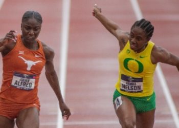 2022 NCAA Outdoor Track & Field Champs, Day 4: The Women’s 100 meters, by Izzy LaRue, SOJC Track Bureau