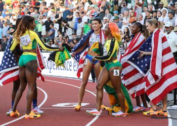 Oregon 22 World Athletics Champs, Day Nine: The U.S. upsets Jamaica and Canada upsets U.S. !