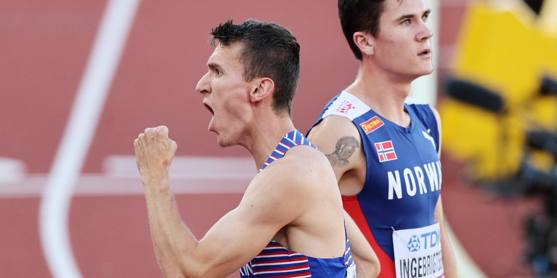 Oregon 22 World Athletics Champs, Day 5, Jake Wightman wins World Championships 1,500m!
