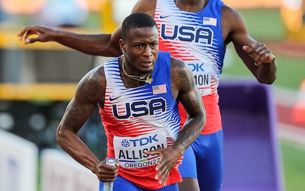 Oregon 22 World Athletics Champs, Day Ten: USA wins Men’s 4x400m in style in 2:56.17 WL, from NBC Sports