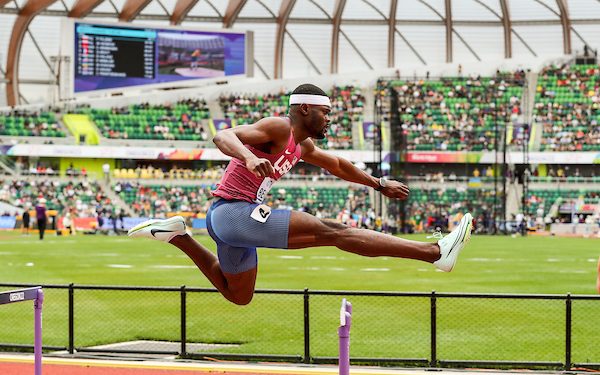 Oregon 22 World Athletics Champs, Day Five: Dos Santos Wins, Americans go 2-3 in Thrilling 400m Hurdles Final
