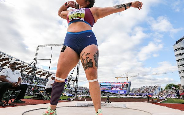 Oregon 22 World Athletics Champs, Day 2, Chase Ealey World Athletics Championships Mixed Zone Interview