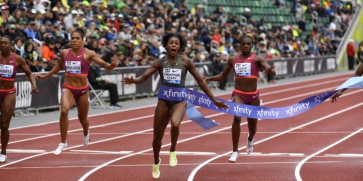 Women’s 200m: Shericka Jackson is a favorite for the women’s 200m, but the Olympic champion Elaine Thompson will look to exert revenge while America’s sprinting sensation Abby Steiner could yet cause an upset 