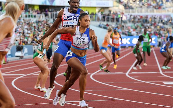Oregon 22 World Champs, Day One: An Historic Beginning, Eugene’s Dream Becomes a Reality