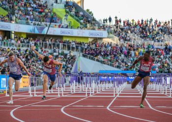 Oregon 22 World Athletics Champs: Day Three: Jamaicans Sweep W100 meters!