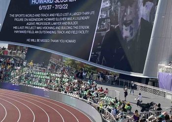 Howard Slusher, RIP, 1937-2022, the man behind the new Hayward Field