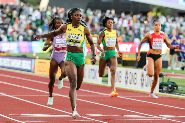 Jamaica's Shericka Jackson sprints to 100m world lead, becoming 5th-fastest  woman of all time