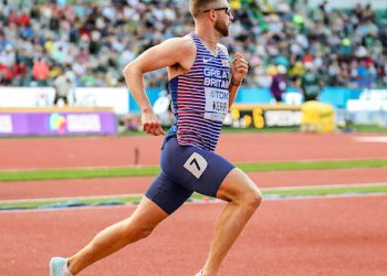 Oregon 22 World Athletics Champs, Day 2, Josh Kerr, 1,500 meters, Olympic bronze medalist, Tokyo,  Mixed Zone Interviews