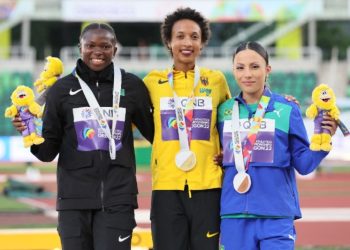 Oregon 22 World Athletics Champs, Day Ten, The Women’s Long Jump, Malaika Mihambo soars!
