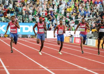 Oregon 22 World Athletics Champs, Day Seven: Furlong Fury: Jamaican Women & USA Men put on a Show!