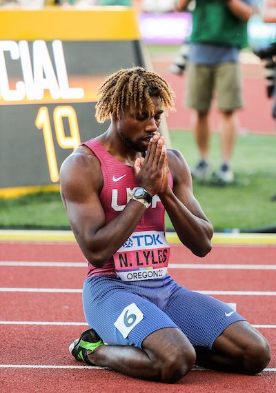 Oregon 22 World Athletics Champs, Day Seven: Furlong Fury: Jamaican Women & USA Men put on a Show!