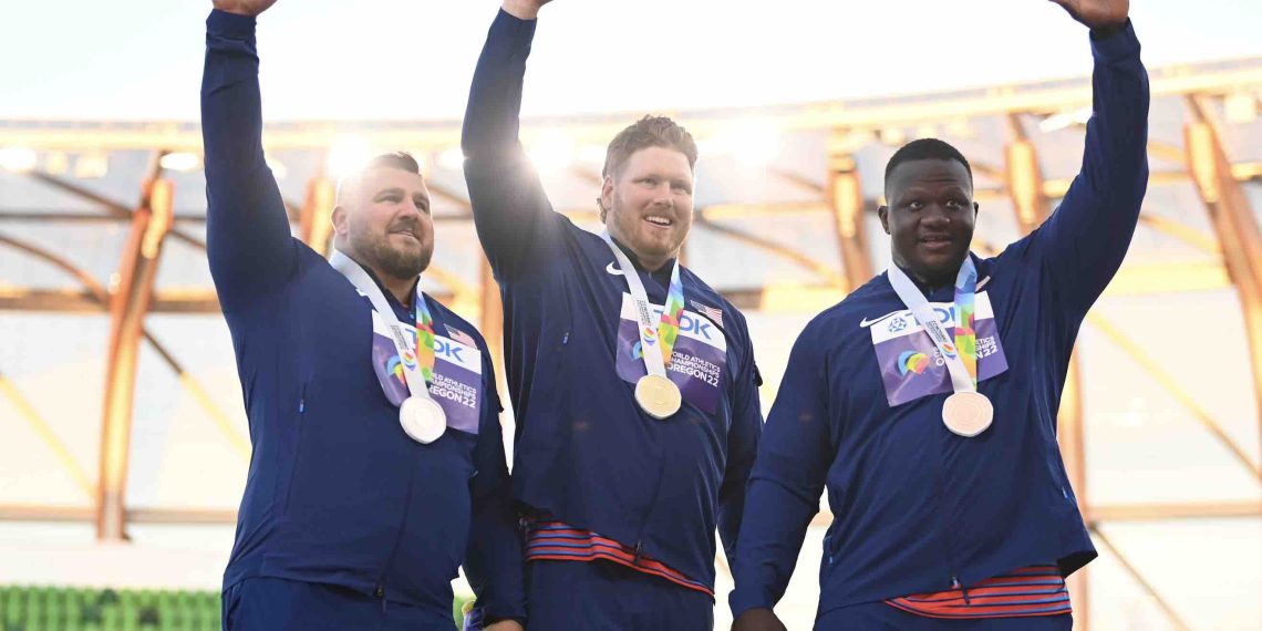 Oregon 22 World Athletics Champs: U.S., the big shots!