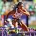 Oregon 22 World Athletics Champs, Nafi Thiam, WC gold medalist, the Heptathlon,  Mixed Zone Interview