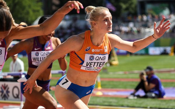 Oregon 22, World Athletics Champs, Day 4: Anouk Vetter , World Athletics Championships Mixed Zone Interview