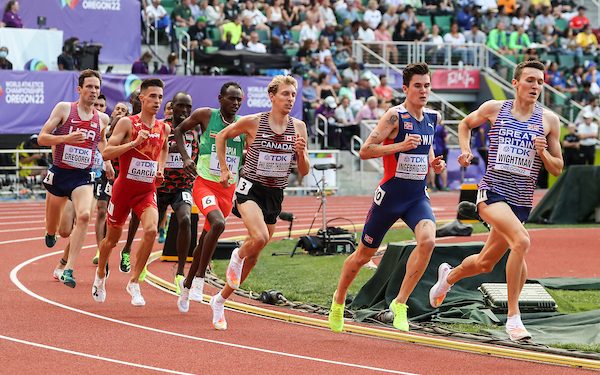 Oregon 22 World Athletics Champs: Father, Mom, share Joy of Son Jake Wightman’s stunning World Championship 1,500 meter run!