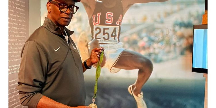 For Bob Beamon, A Legendary Achievement  Once Again Stands Before Him!