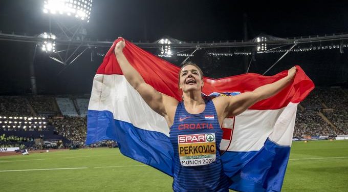 2022 Munich Diary, Day Two, Sandra Perković – six times European champion in the discus throw.
