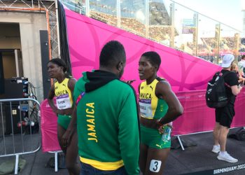 Birmingham 2022 Diary, The Women’s 400m hurdle heats…