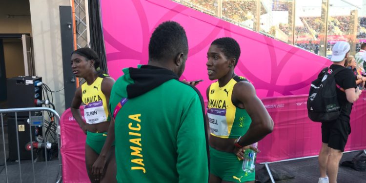 Birmingham 2022 Diary, The Women’s 400m hurdle heats…