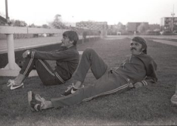 NIKE Waffle running shoes, owned the late Steve Prefontaine, at auction by Sotheby’s