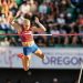 Oregon 22 World Athletics Champs, Day 3, Katie Nageotte, Women’s pole vault, gold medalist, Mixed Zone Interview