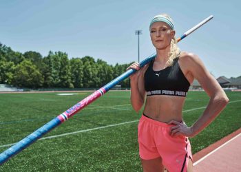 Oregon 22 World Athletics Champs, Day 3, Sandi Morris, silver medalist, Women’s pole vault,  Mixed Zone Interview