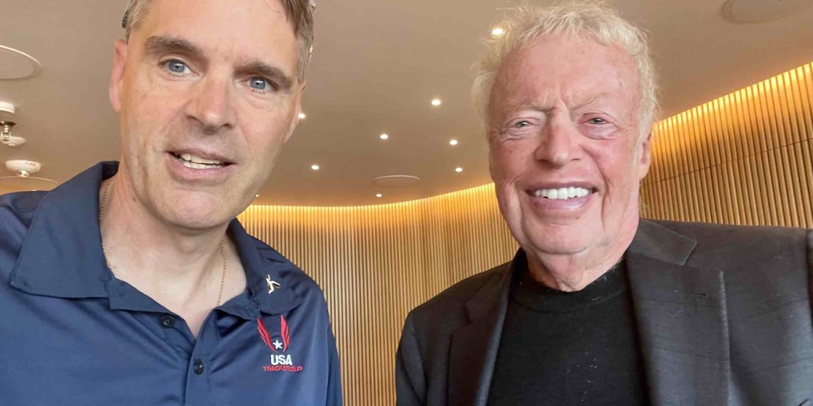 Eugene 2022 World Championships Memories, #2  In A Series Of Personal Recollections: A Litte more than Four minutes with Phil Knight