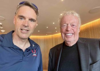 Eugene 2022 World Championships Memories, #2  In A Series Of Personal Recollections: A Litte more than Four minutes with Phil Knight