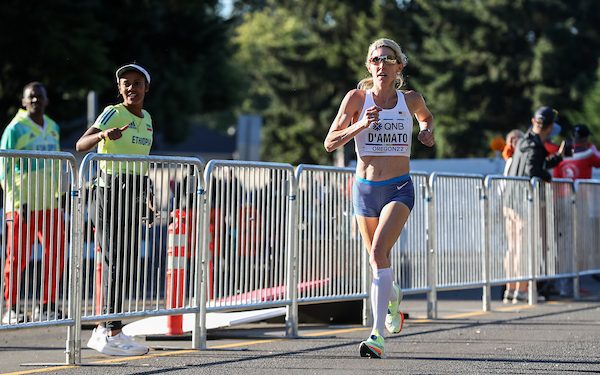 D’AMATO, MANTZ WIN USATF 20-K TITLES IN NEW HAVEN By David Monti, @d9monti (c) 2022 Race Results Weekly, all rights reserved, used with permission. 