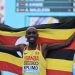 World record holder Jacob Kiplimo on the start line of the Vedanta Delhi Half Marathon 2022, by Phil Minshull/spainsports