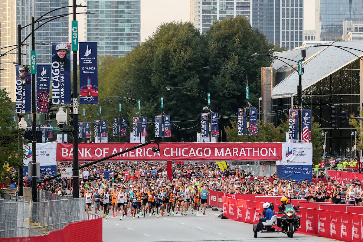 EXCELLENT WEATHER FORECAST FOR SUNDAY'S CHICAGO MARATHON runblogrun