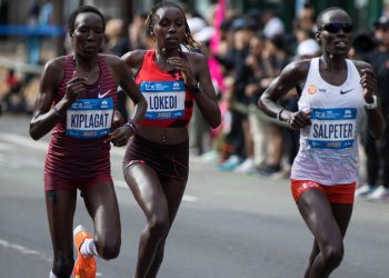 KENYANS CHEBET, LOKEDI WIN WARM AND HUMID TCS NEW YORK CITY MARATHON