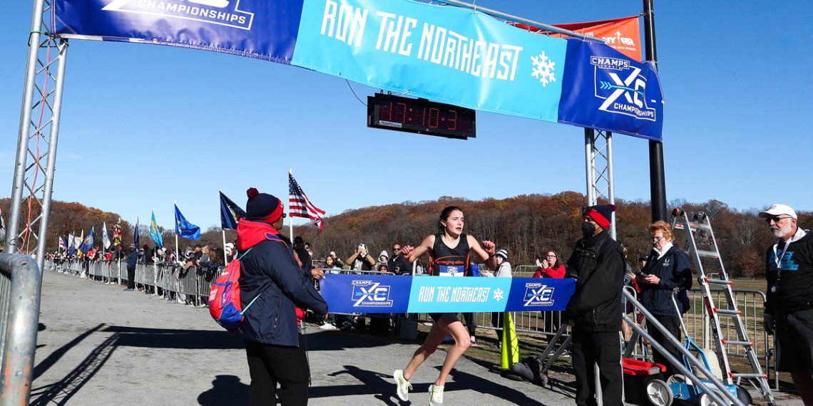 Ellie Shea and Drew Griffith Capture First Place Titles in the 43rd Annual Champs Sports Cross Country Championships Northeast Regional