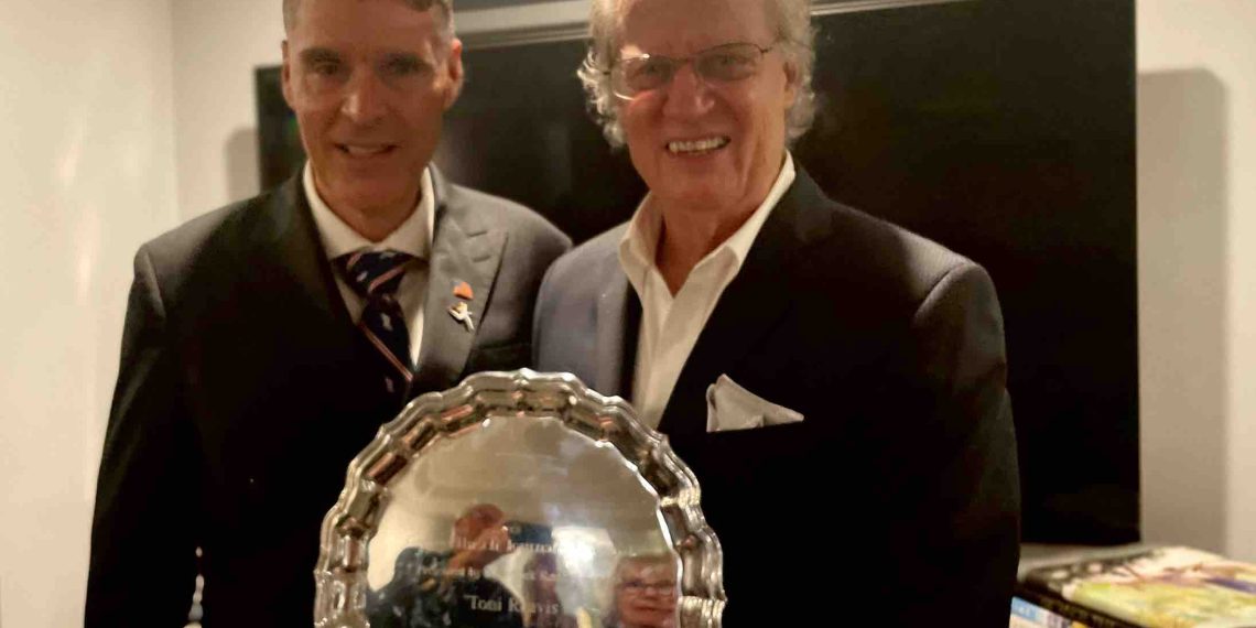 Toni Reavis Is Honored – And He Sends It Right Back!