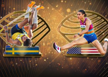 World champions and world record-breakers Sydney McLaughlin-Levrone and Mondo Duplantis have been named the World Athletes of the Year, from World Athletics