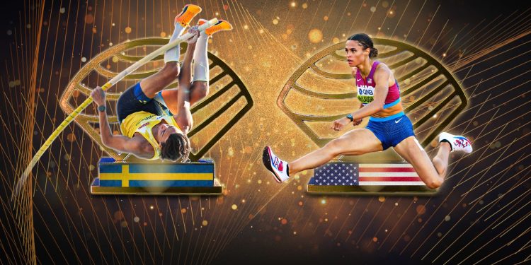 World champions and world record-breakers Sydney McLaughlin-Levrone and Mondo Duplantis have been named the World Athletes of the Year, from World Athletics