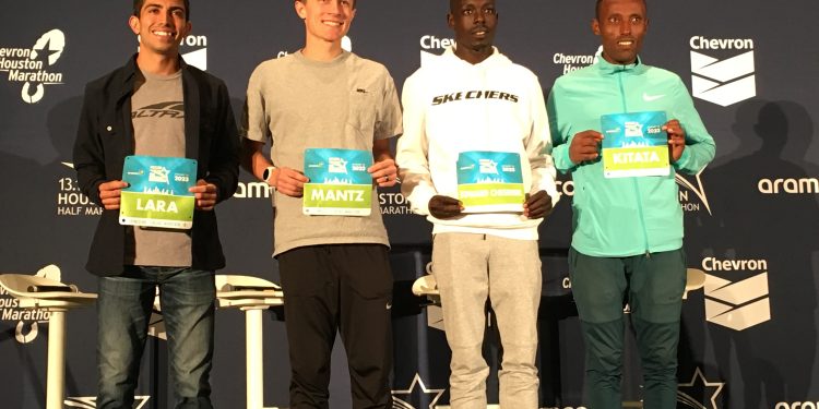 ATHLETES HOPE FOR FAST TIMES IN HOUSTON ON SUNDAY