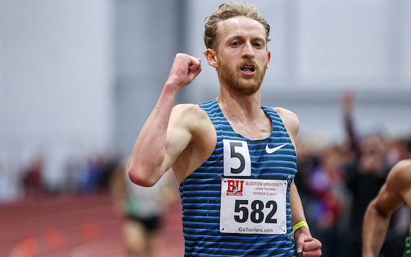 Woody Kincaid sets AR for 5,000m, 12:51.61,  in titanic struggle with Joe Klecker, 12:54.99, both under 13 minutes!